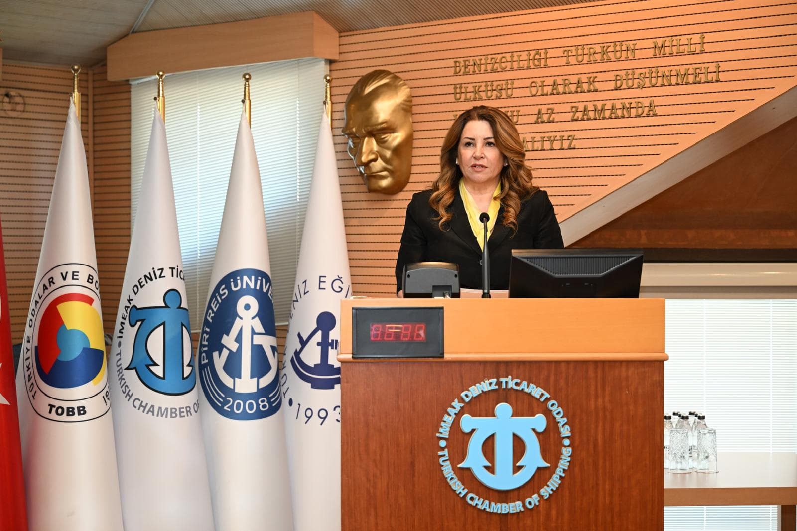 BIMCO'nun ilk Türk ve İlk Kadın Başkanı Şadan Kaptanoğlu, DTO Başkan Adayı